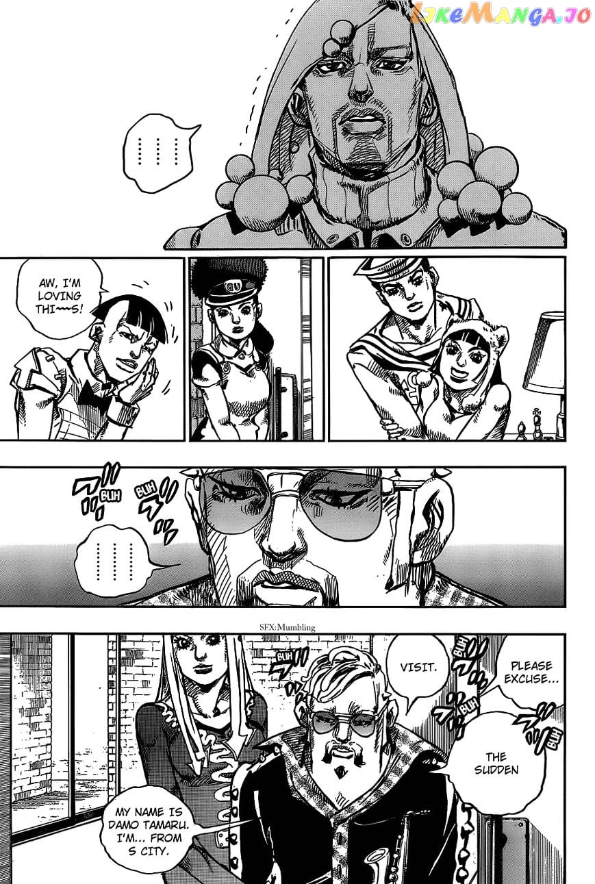 Jojo no Kimyou na Bouken - Jojorion chapter 47 - page 12