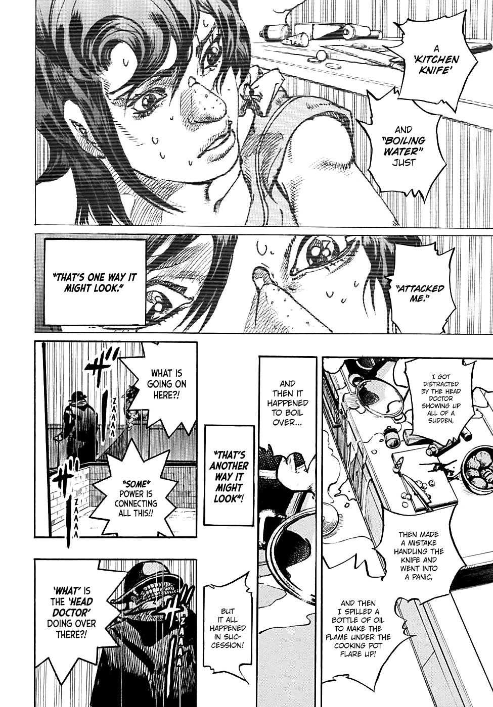 Jojo no Kimyou na Bouken - Jojorion chapter 91 - page 22