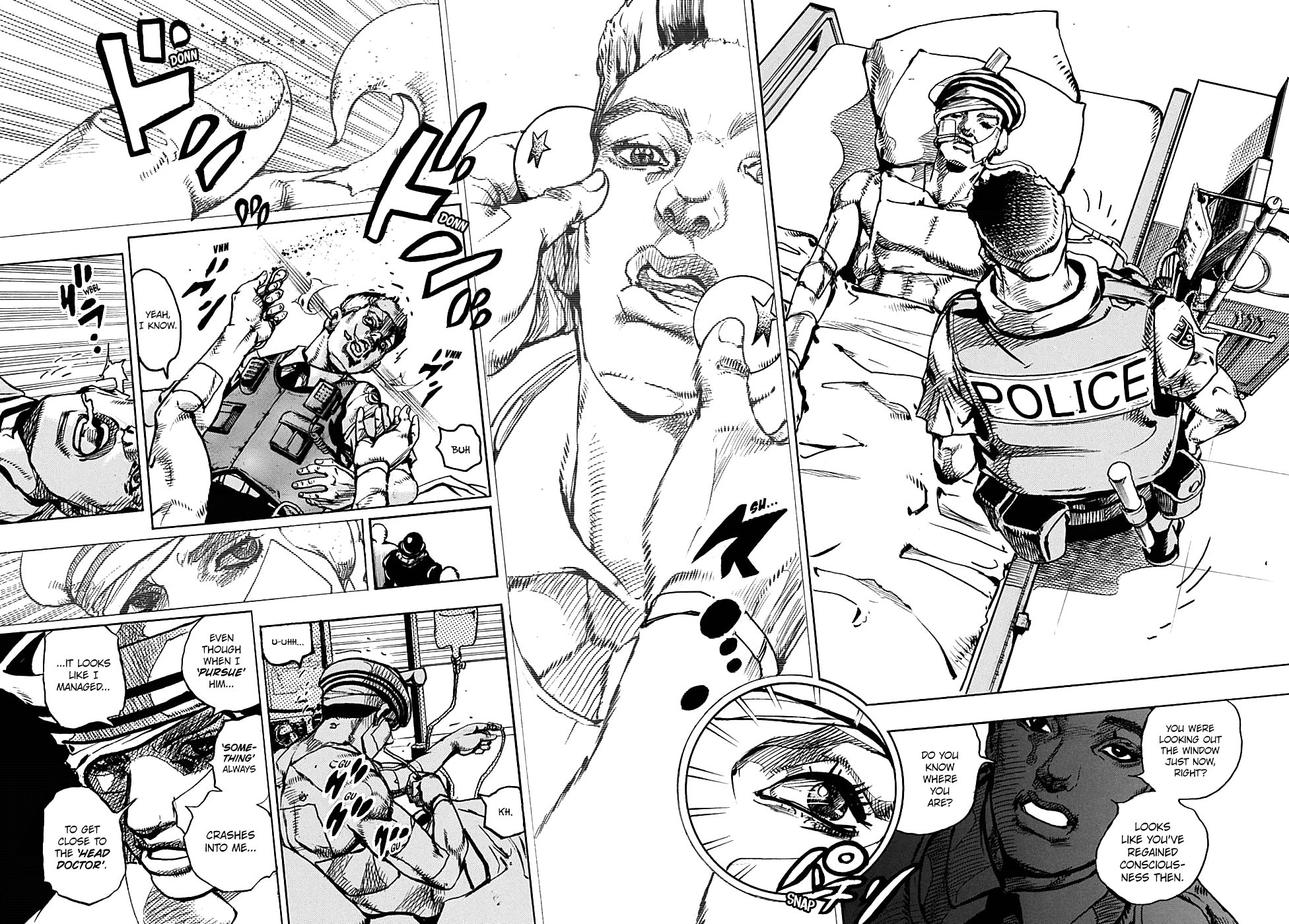 Jojo no Kimyou na Bouken - Jojorion chapter 91 - page 35