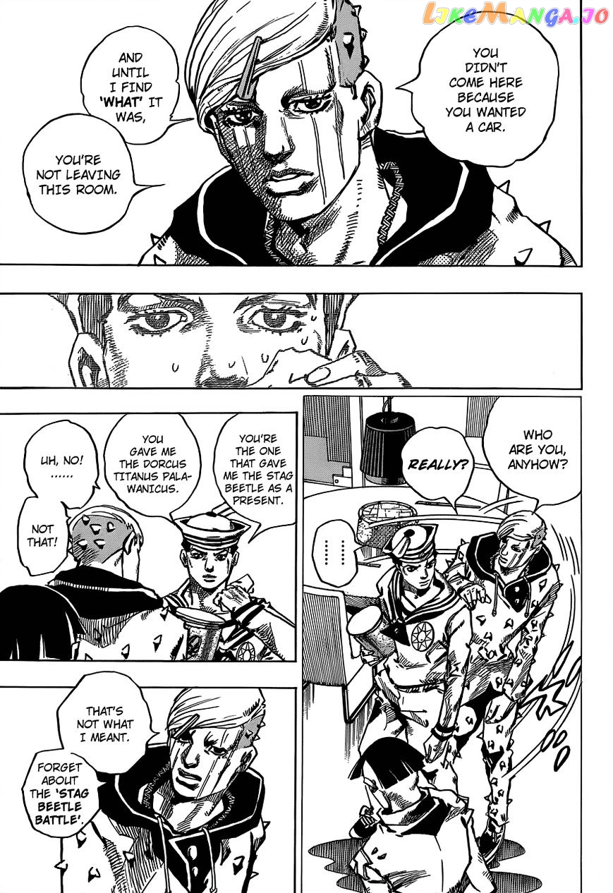 Jojo no Kimyou na Bouken - Jojorion chapter 38 - page 13