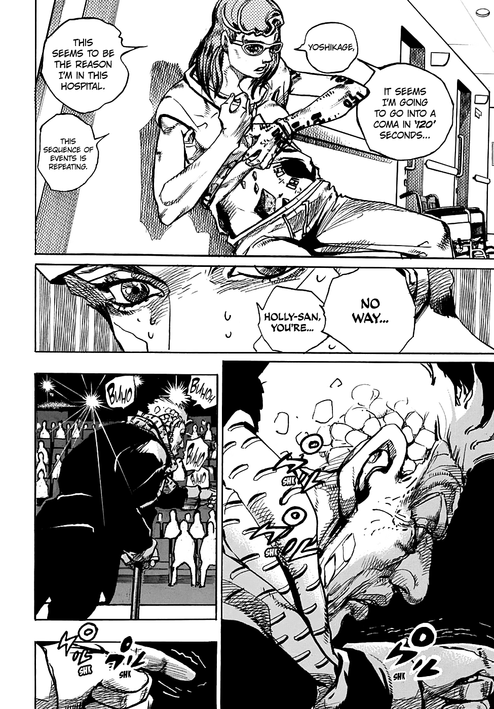 Jojo no Kimyou na Bouken - Jojorion chapter 92 - page 13