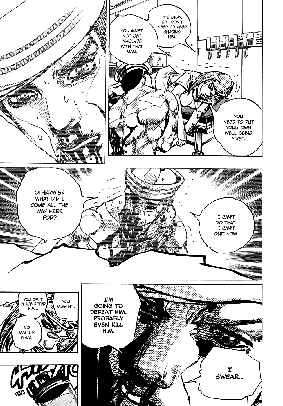 Jojo no Kimyou na Bouken - Jojorion chapter 92 - page 28
