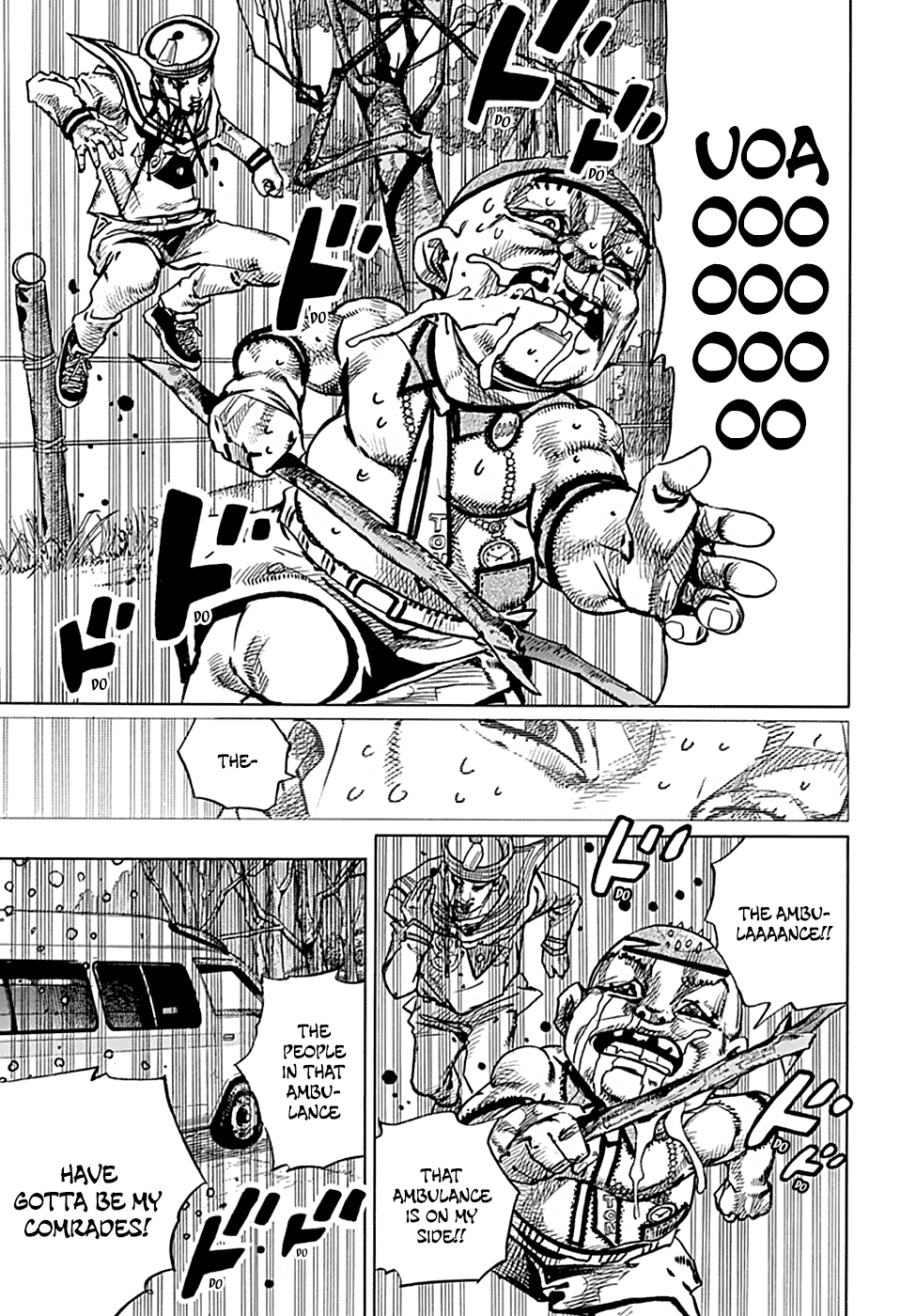 Jojo no Kimyou na Bouken - Jojorion chapter 76 - page 11