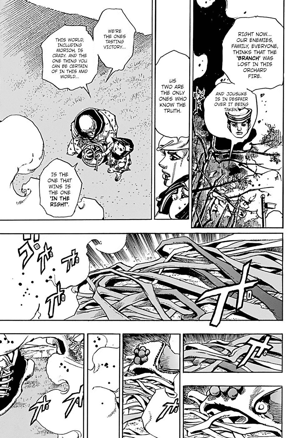 Jojo no Kimyou na Bouken - Jojorion chapter 76 - page 36
