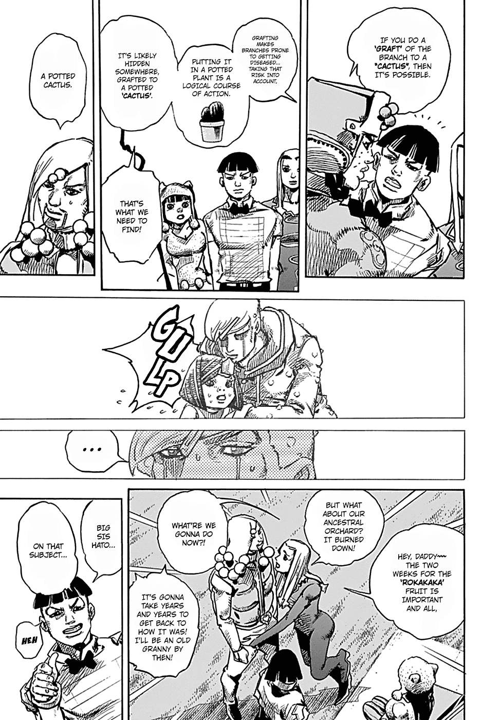Jojo no Kimyou na Bouken - Jojorion chapter 77 - page 10
