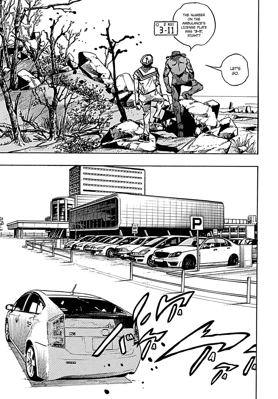 Jojo no Kimyou na Bouken - Jojorion chapter 77 - page 16