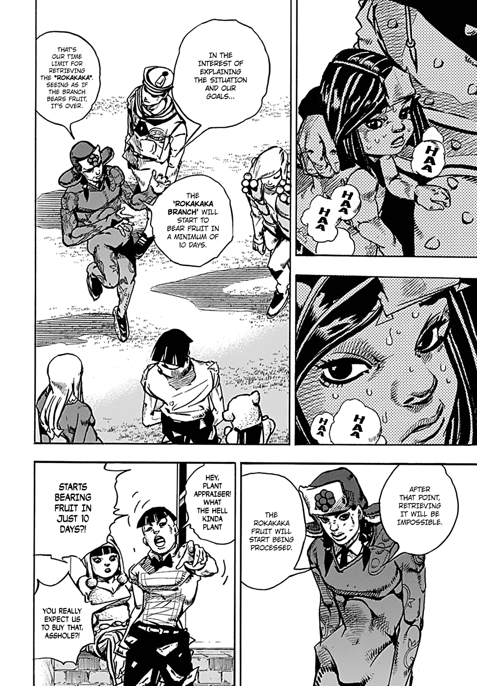 Jojo no Kimyou na Bouken - Jojorion chapter 77 - page 9