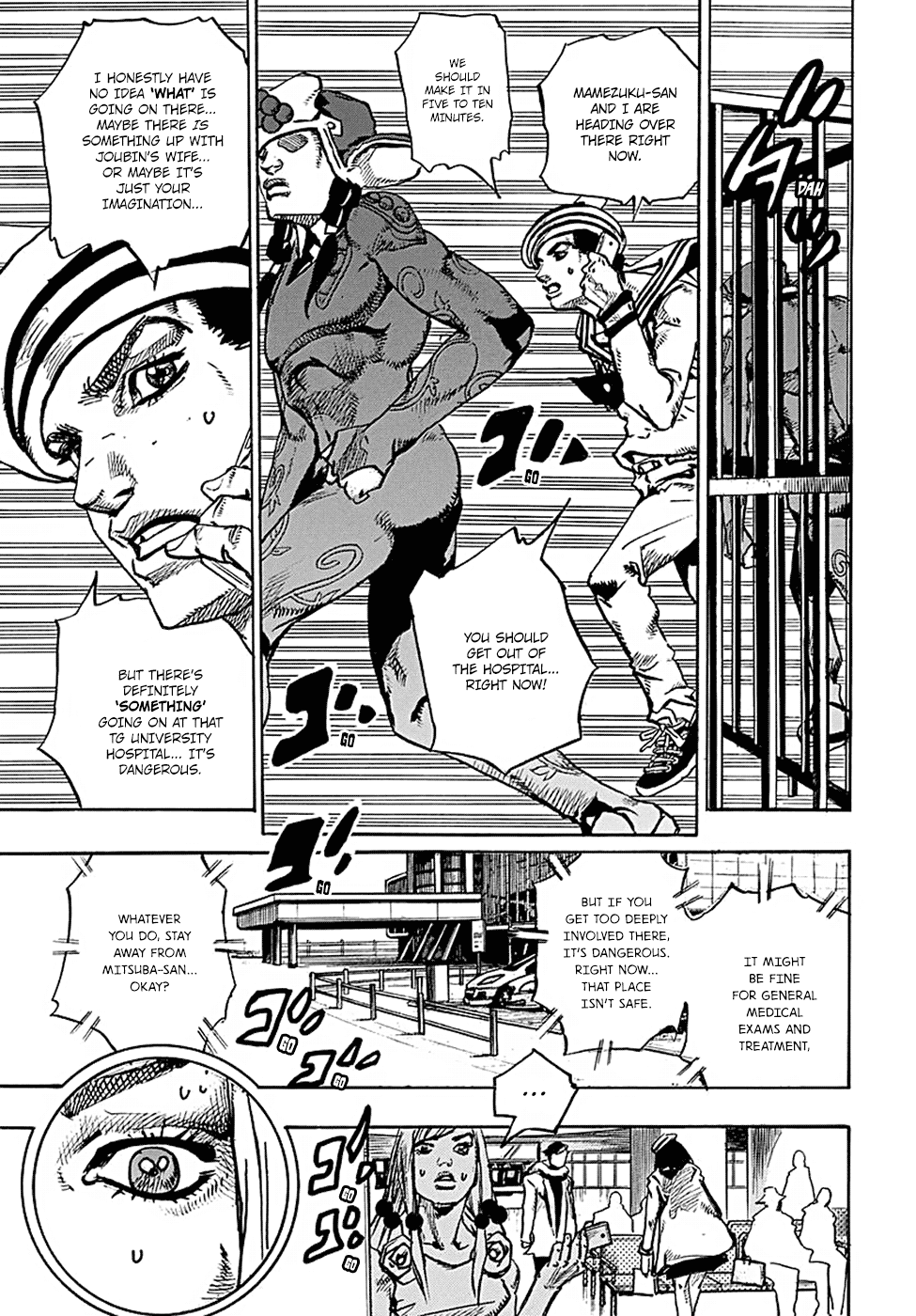 Jojo no Kimyou na Bouken - Jojorion chapter 78 - page 10