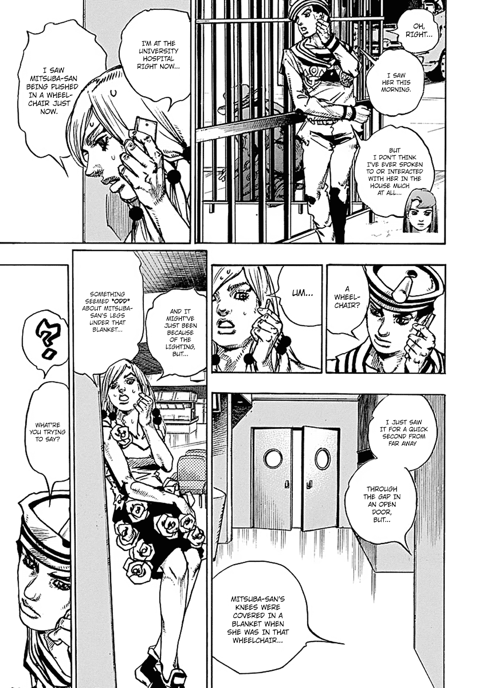 Jojo no Kimyou na Bouken - Jojorion chapter 78 - page 8