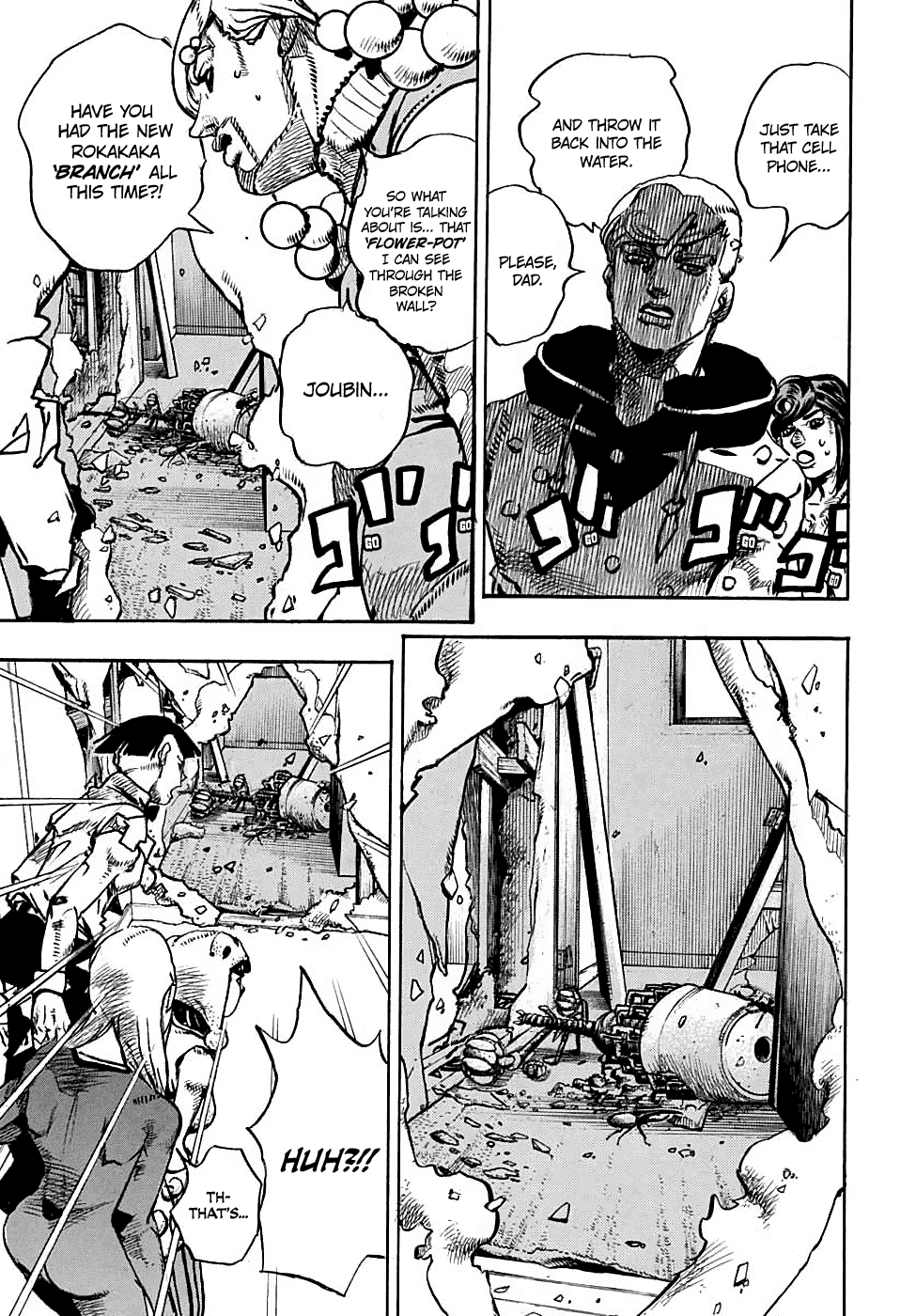 Jojo no Kimyou na Bouken - Jojorion chapter 95 - page 11
