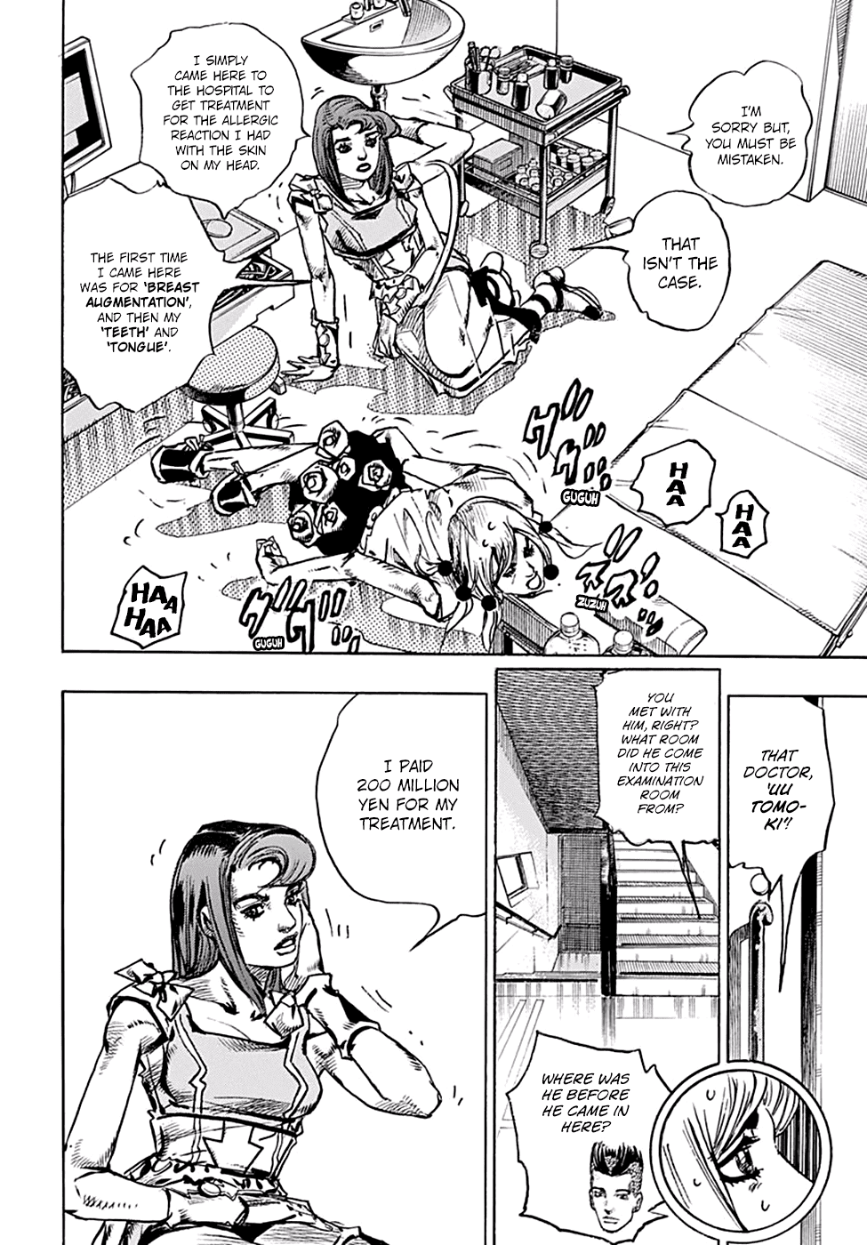 Jojo no Kimyou na Bouken - Jojorion chapter 79 - page 10