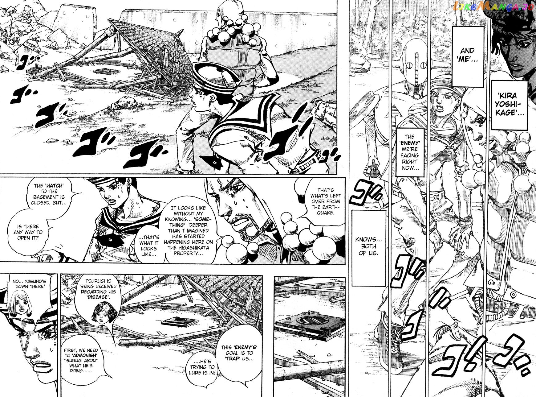 Jojo no Kimyou na Bouken - Jojorion chapter 28 - page 16