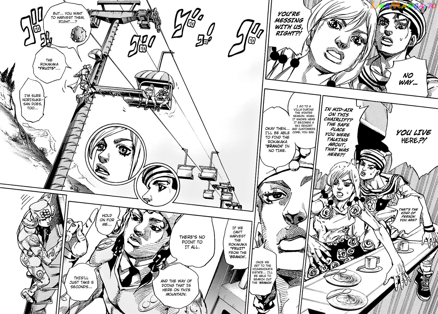 Jojo no Kimyou na Bouken - Jojorion chapter 65 - page 36