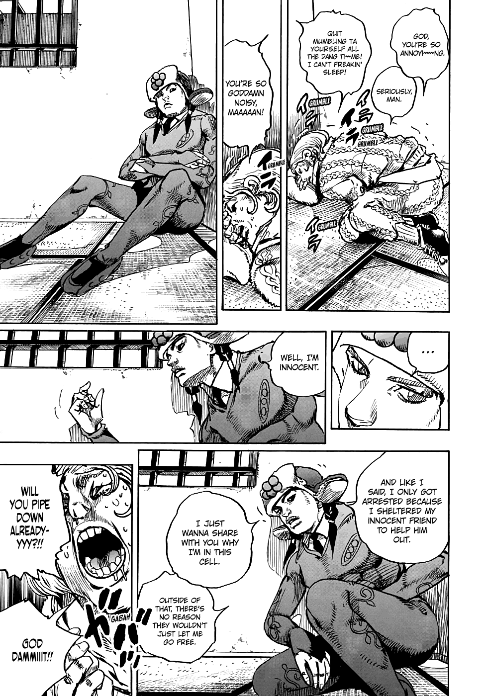 Jojo no Kimyou na Bouken - Jojorion chapter 96 - page 4