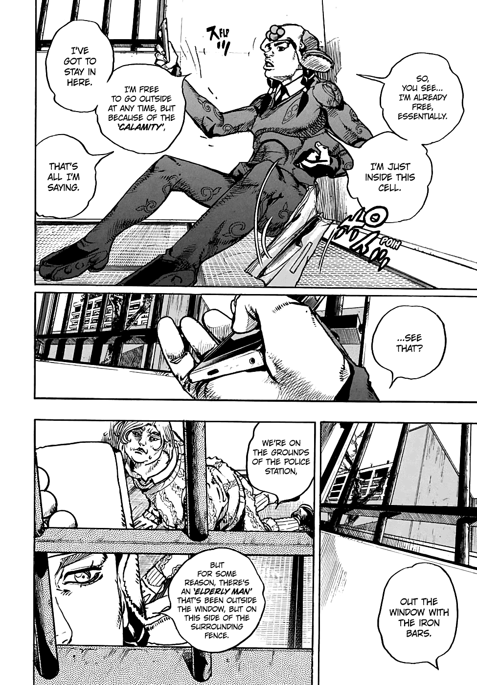Jojo no Kimyou na Bouken - Jojorion chapter 96 - page 7