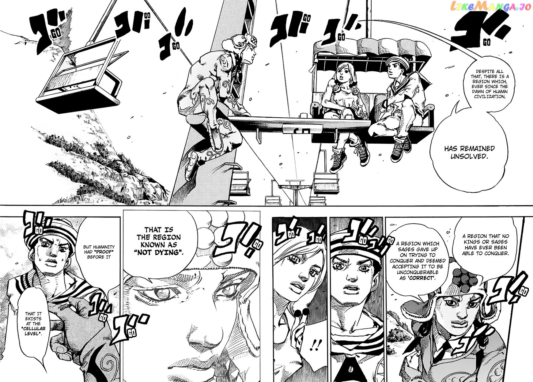 Jojo no Kimyou na Bouken - Jojorion chapter 66 - page 10