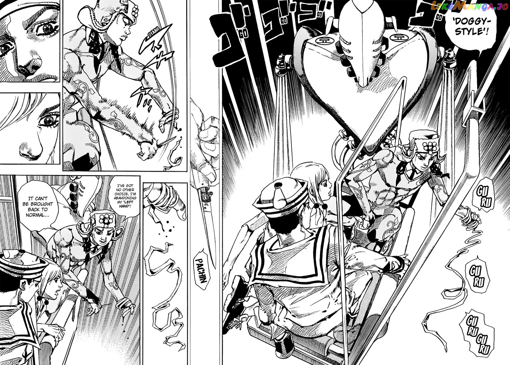 Jojo no Kimyou na Bouken - Jojorion chapter 66 - page 35