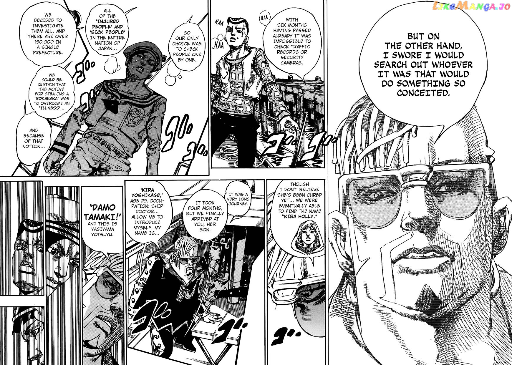 Jojo no Kimyou na Bouken - Jojorion chapter 51 - page 36