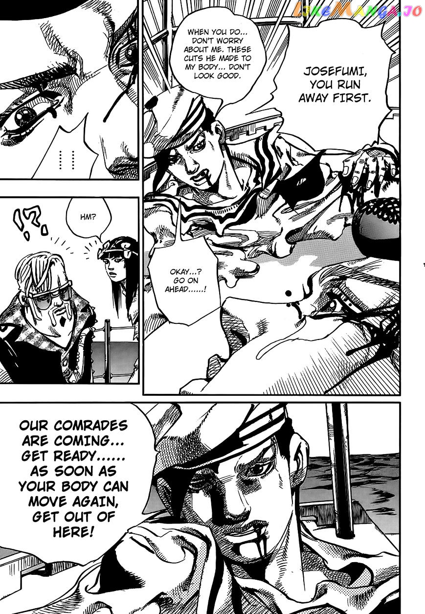 Jojo no Kimyou na Bouken - Jojorion chapter 52 - page 13