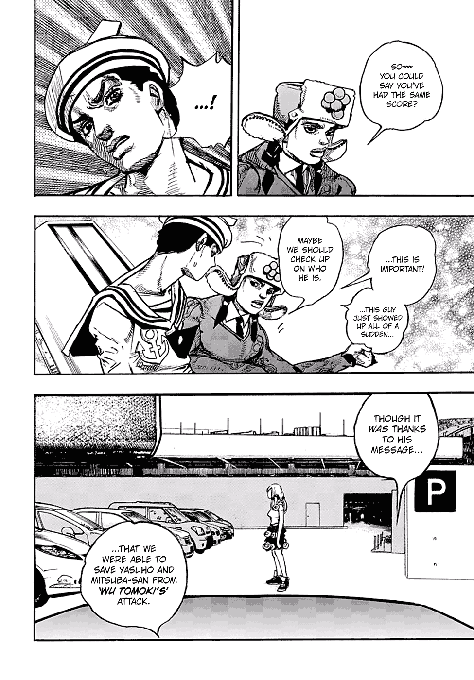 Jojo no Kimyou na Bouken - Jojorion chapter 83 - page 16