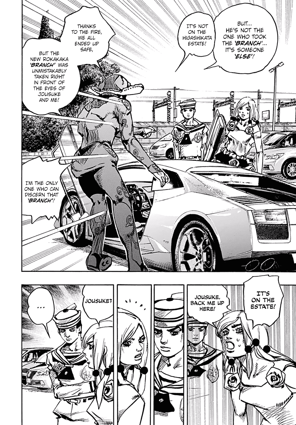 Jojo no Kimyou na Bouken - Jojorion chapter 83 - page 8