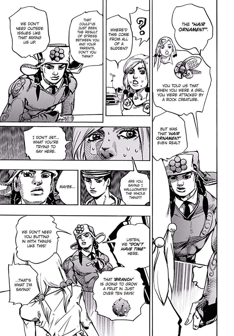 Jojo no Kimyou na Bouken - Jojorion chapter 83 - page 9