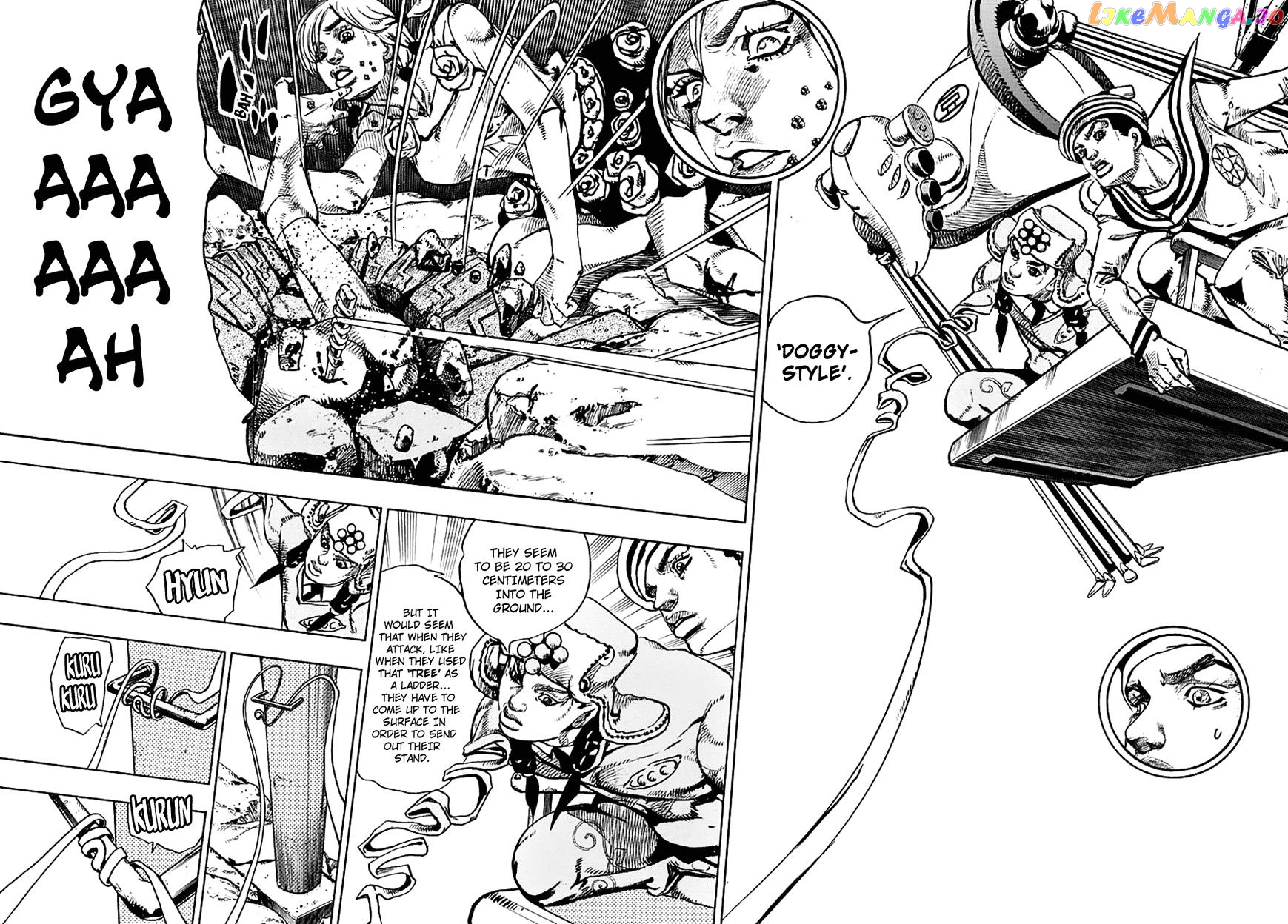 Jojo no Kimyou na Bouken - Jojorion chapter 67 - page 22