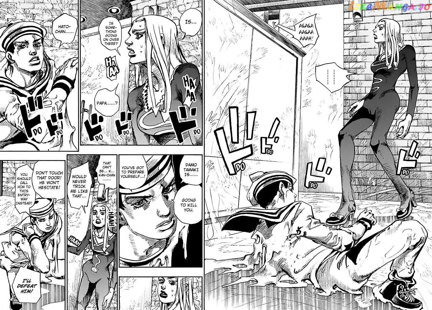 Jojo no Kimyou na Bouken - Jojorion chapter 54 - page 10