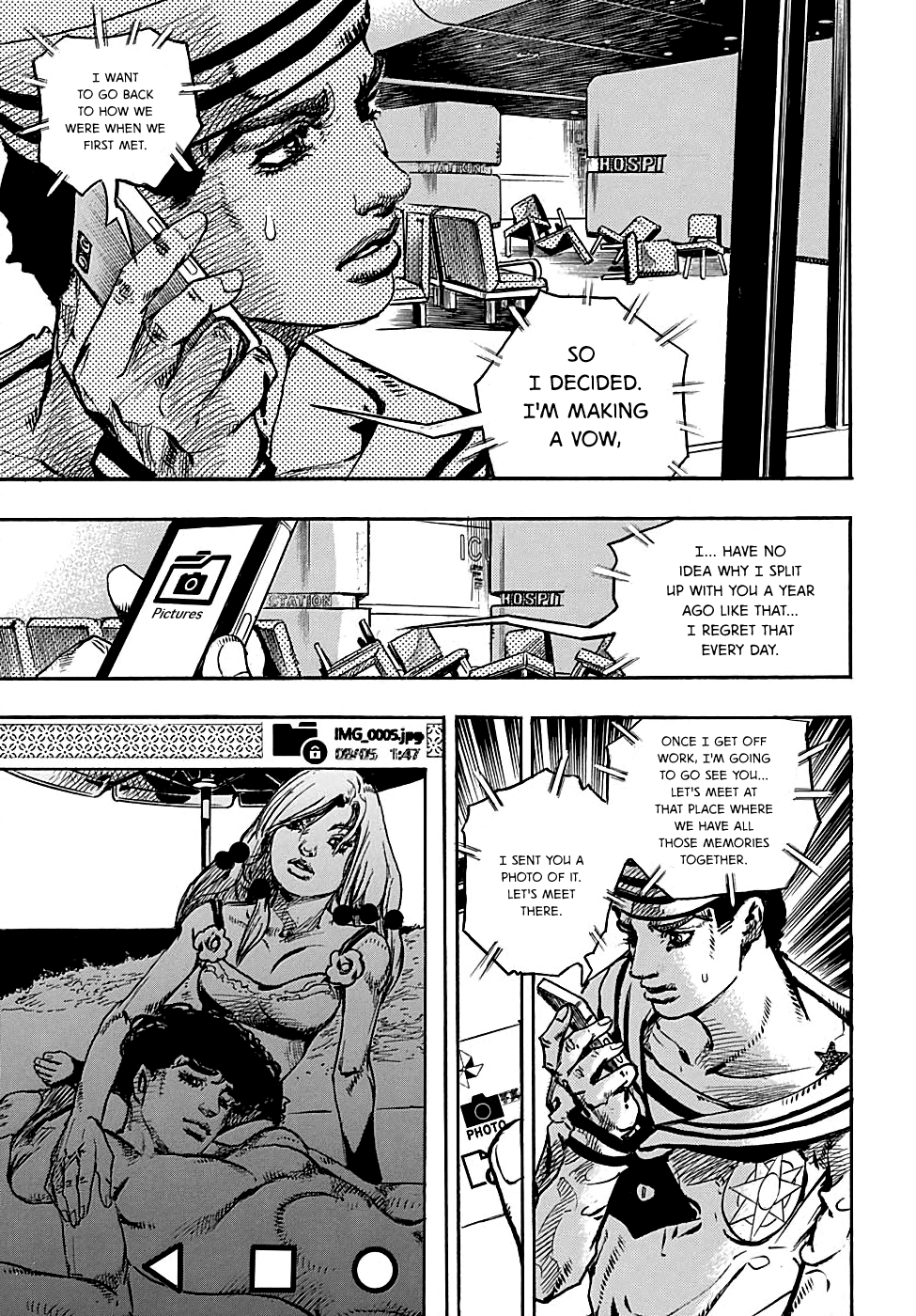 Jojo no Kimyou na Bouken - Jojorion chapter 85 - page 35