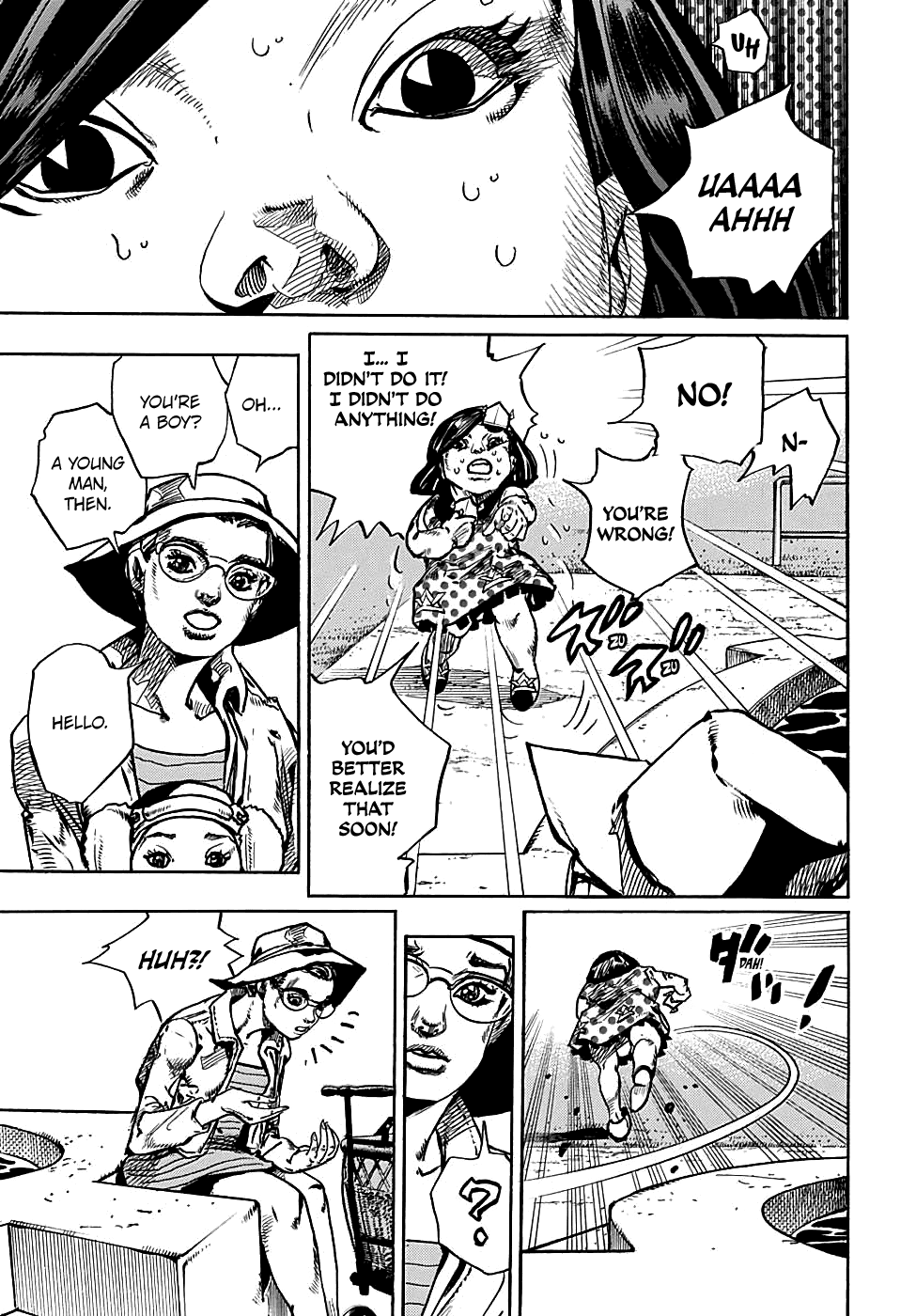 Jojo no Kimyou na Bouken - Jojorion chapter 87 - page 8