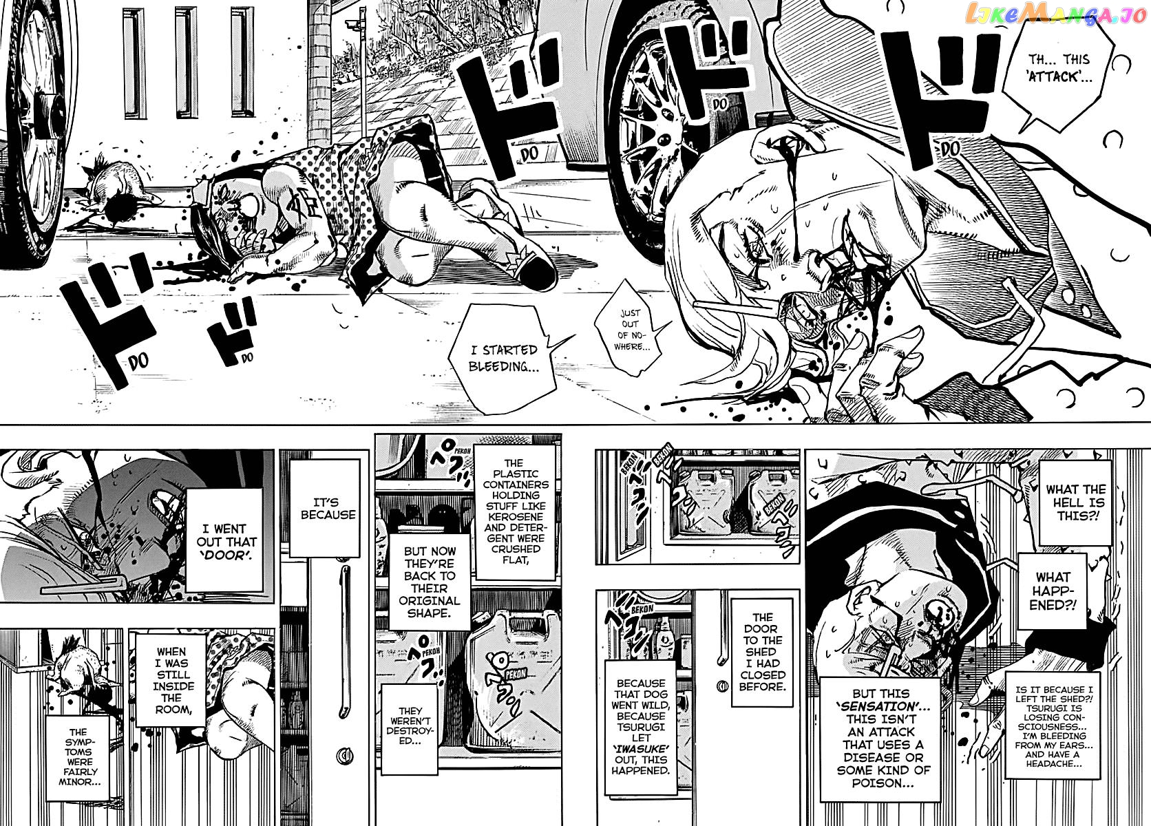 Jojo no Kimyou na Bouken - Jojorion chapter 73 - page 8