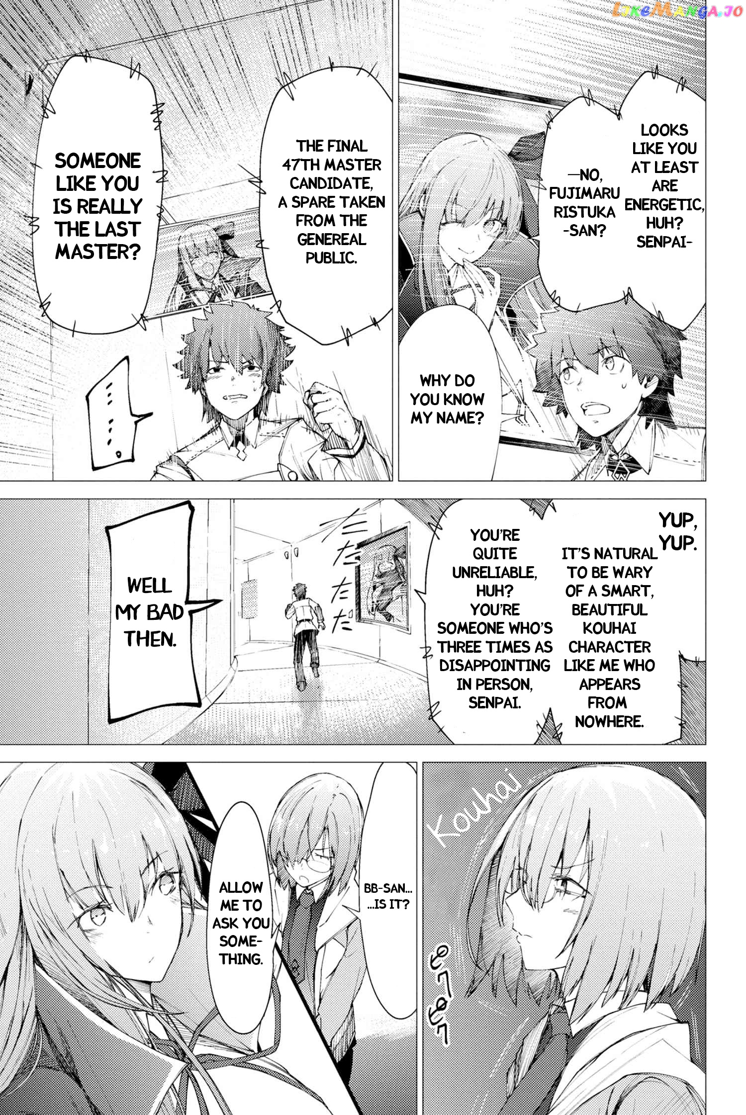 Fate/Grand Order -Epic of Remnant- Deep Sea Cyber-Paradise SE.RA.PH chapter 1.2 - page 15