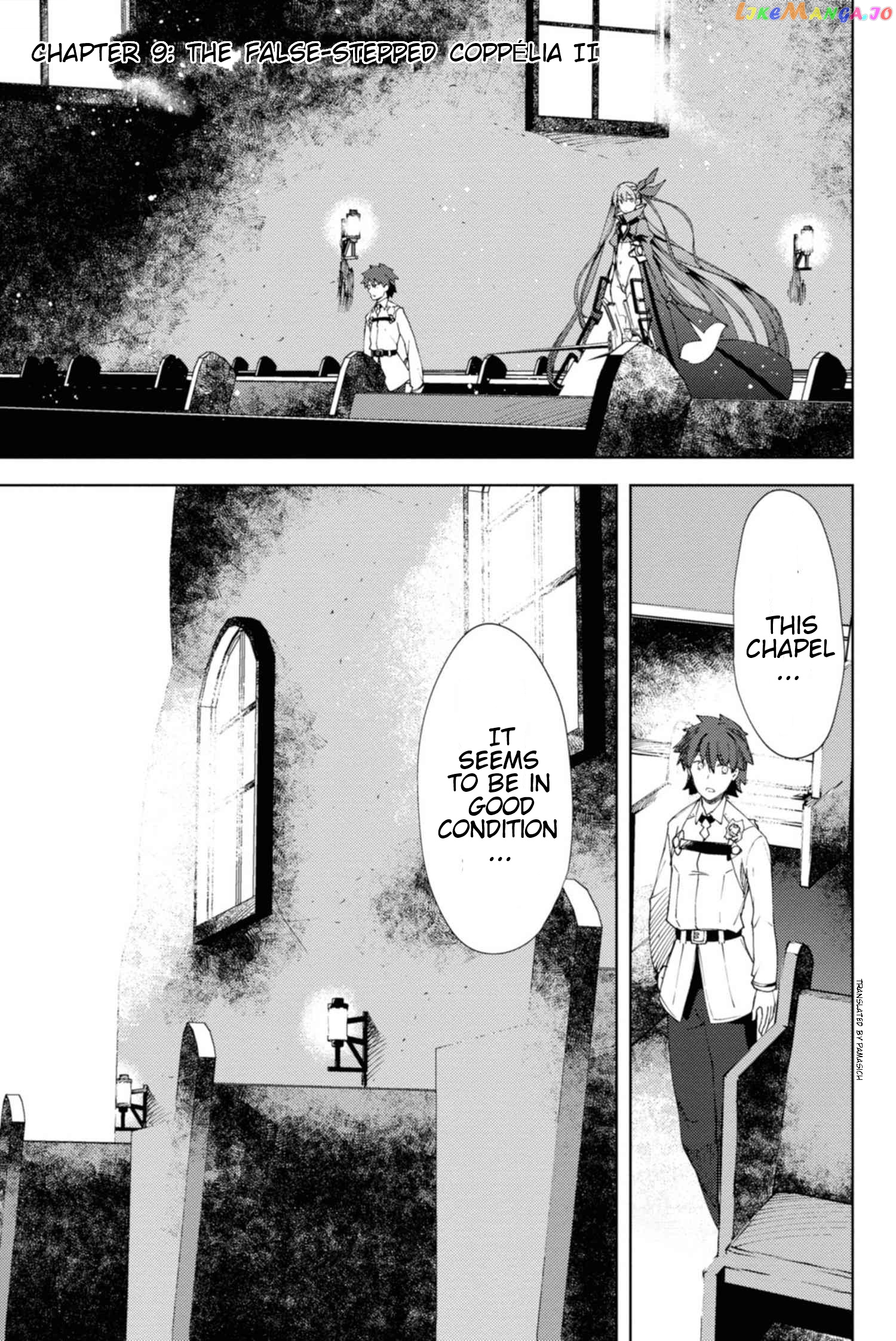 Fate/Grand Order -Epic of Remnant- Deep Sea Cyber-Paradise SE.RA.PH chapter 9.1 - page 1