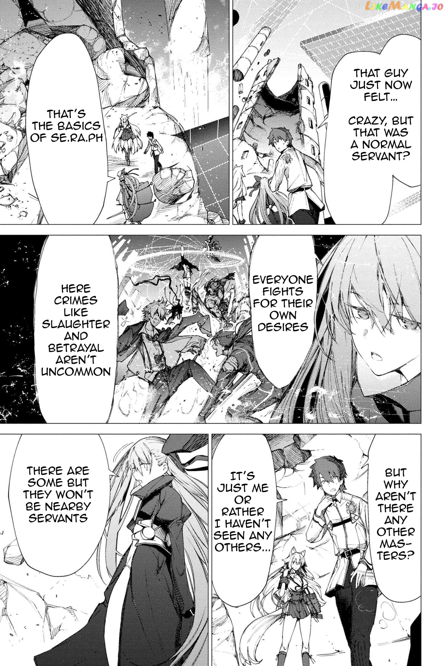 Fate/Grand Order -Epic of Remnant- Deep Sea Cyber-Paradise SE.RA.PH chapter 2.2 - page 9