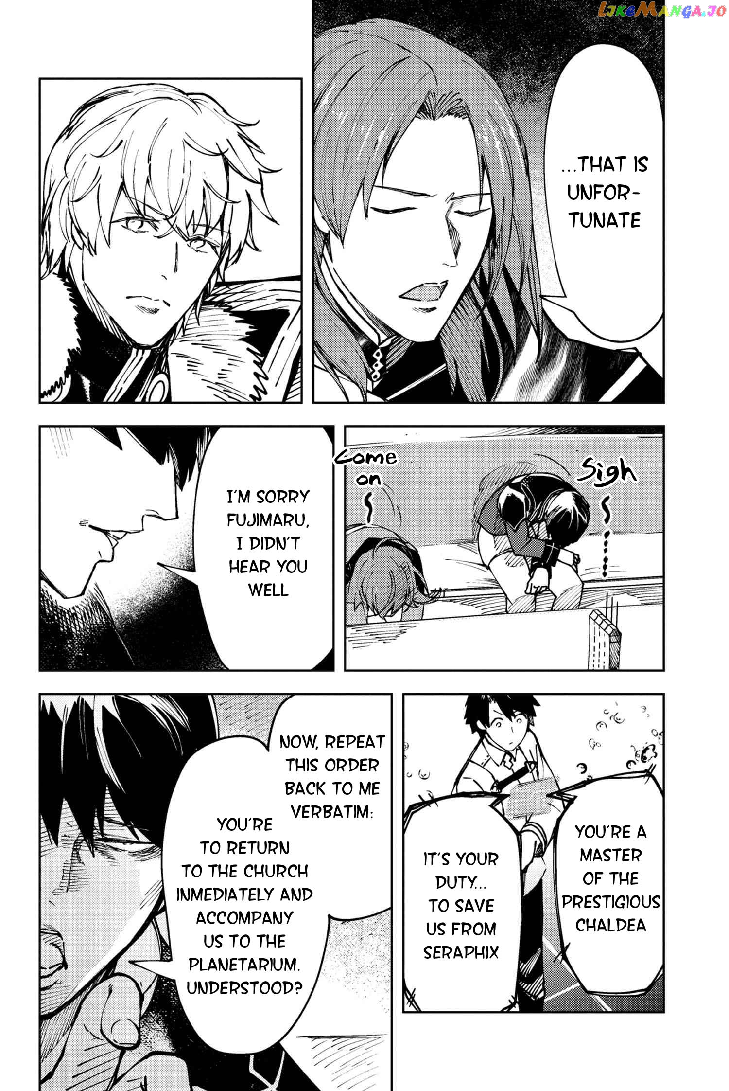 Fate/Grand Order -Epic of Remnant- Deep Sea Cyber-Paradise SE.RA.PH chapter 28.1 - page 9