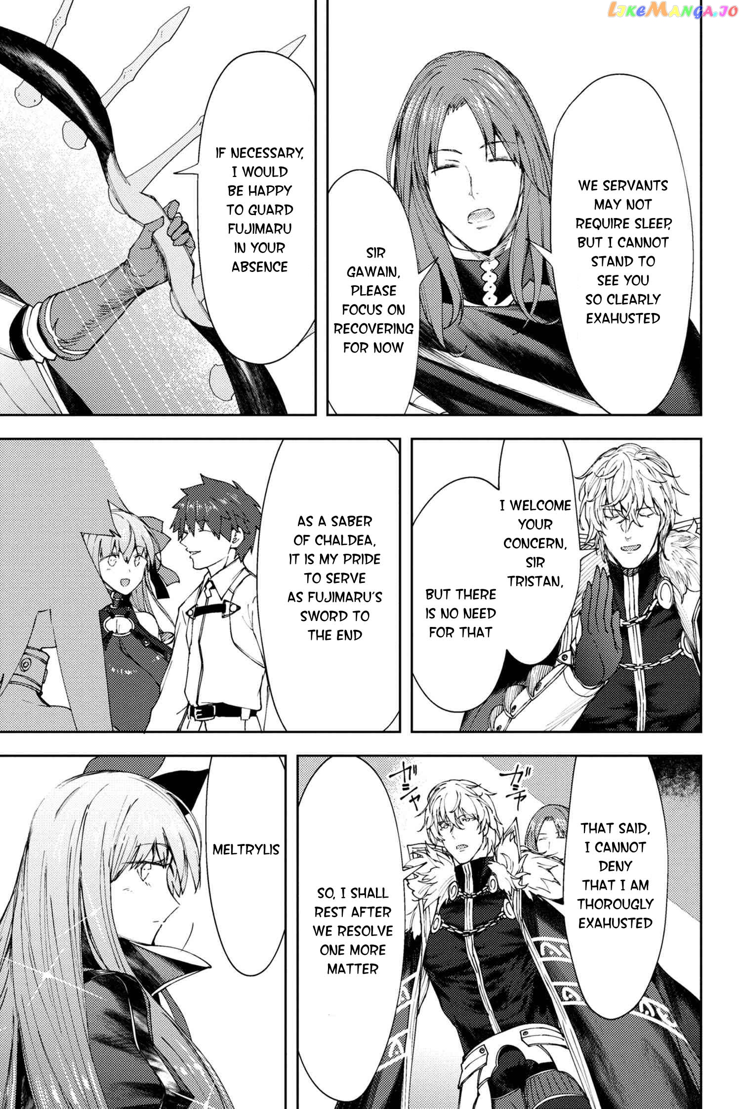 Fate/Grand Order -Epic of Remnant- Deep Sea Cyber-Paradise SE.RA.PH chapter 21.2 - page 12