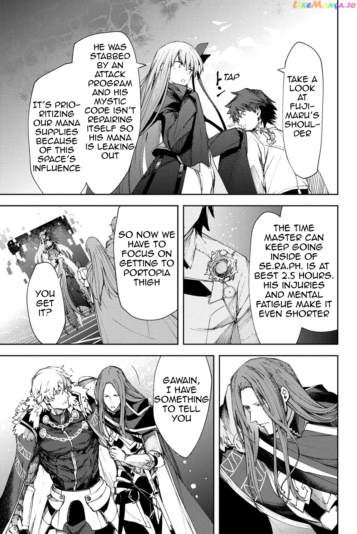 Fate/Grand Order -Epic of Remnant- Deep Sea Cyber-Paradise SE.RA.PH chapter 6.2 - page 16