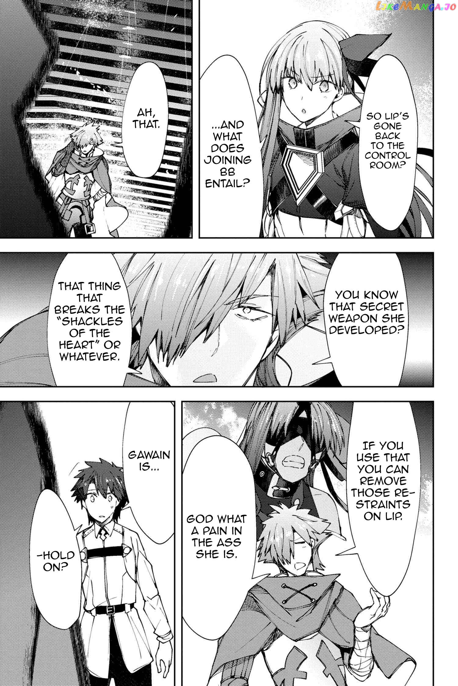 Fate/Grand Order -Epic of Remnant- Deep Sea Cyber-Paradise SE.RA.PH chapter 15.3 - page 12