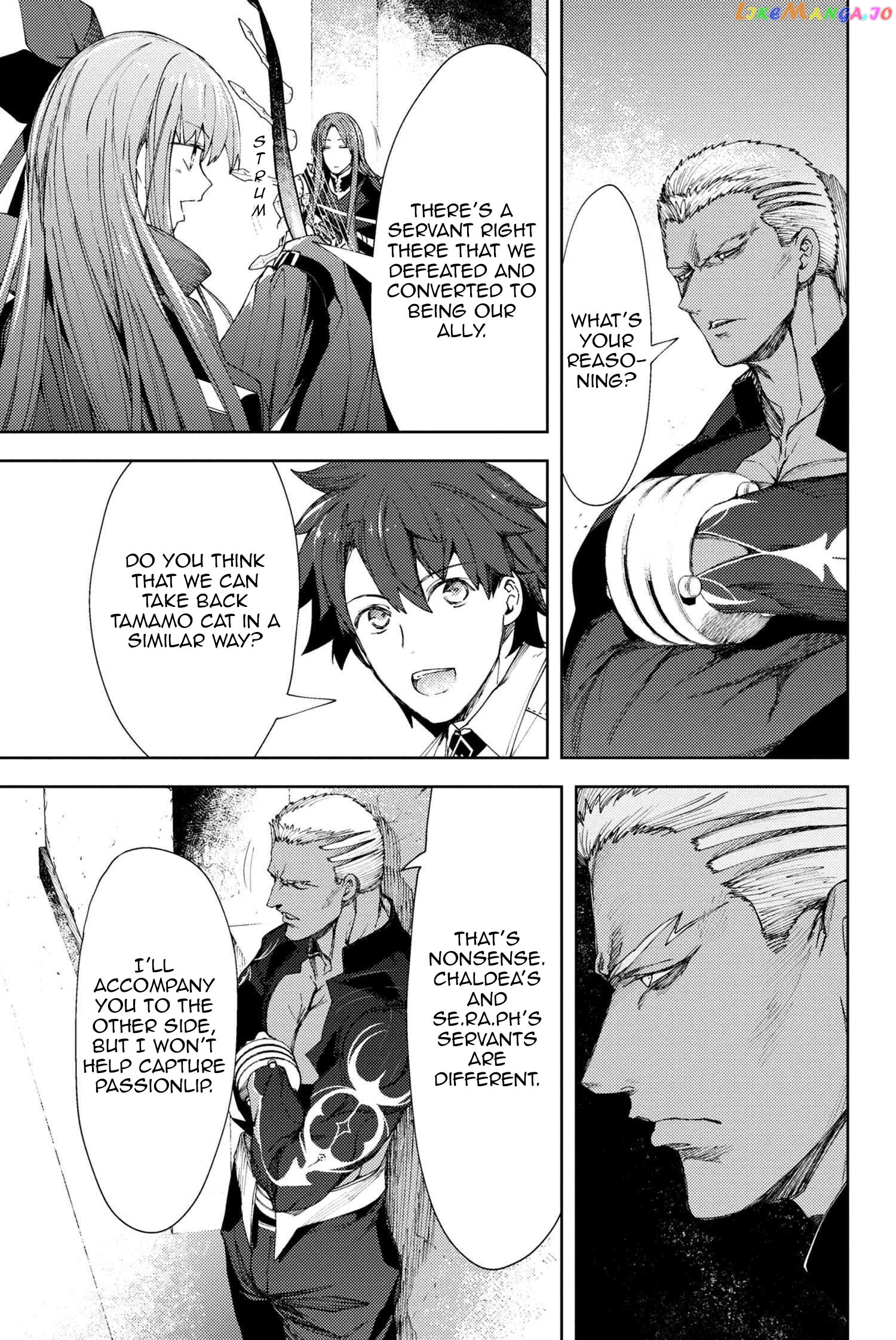 Fate/Grand Order -Epic of Remnant- Deep Sea Cyber-Paradise SE.RA.PH chapter 11.1 - page 14