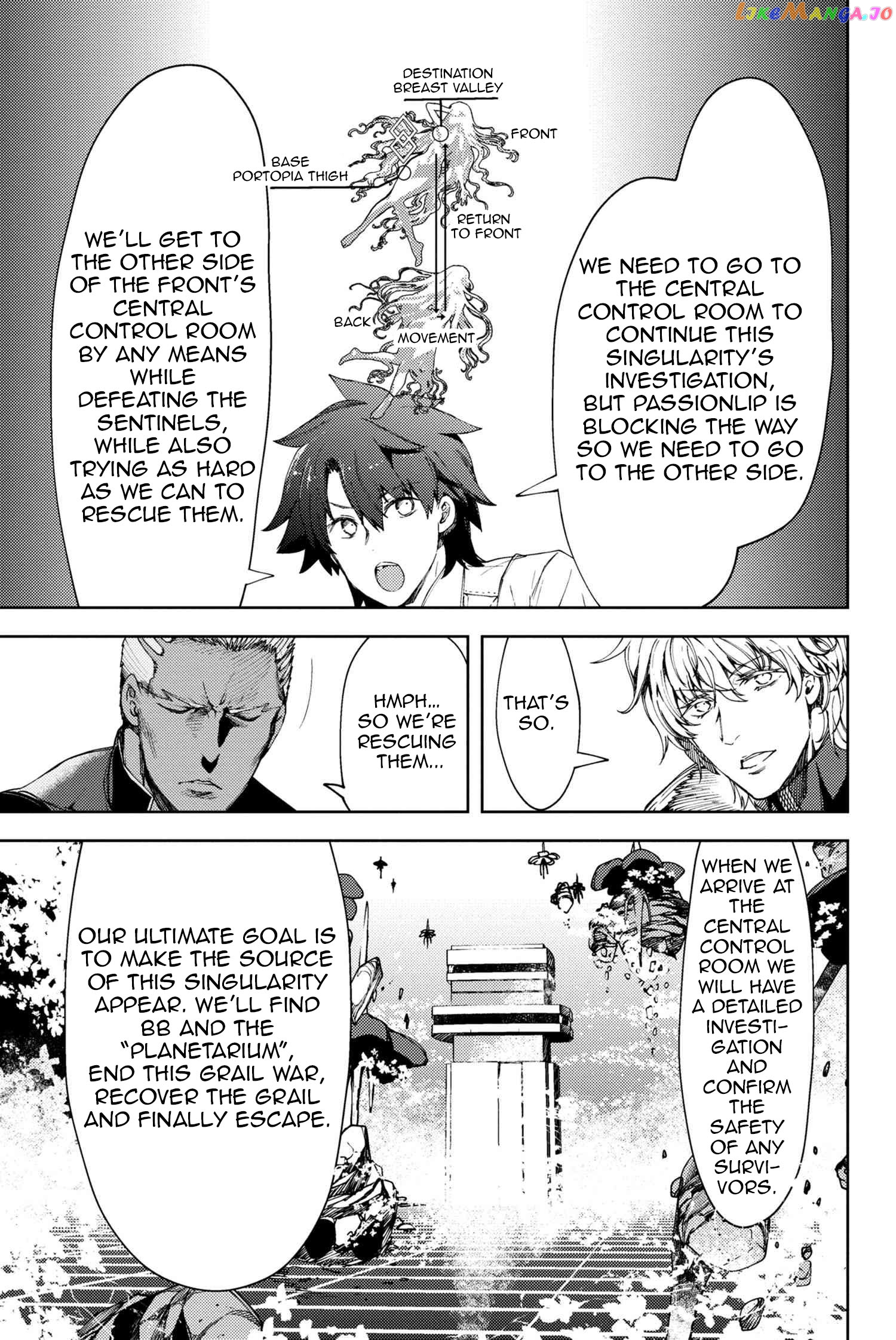Fate/Grand Order -Epic of Remnant- Deep Sea Cyber-Paradise SE.RA.PH chapter 11.1 - page 22