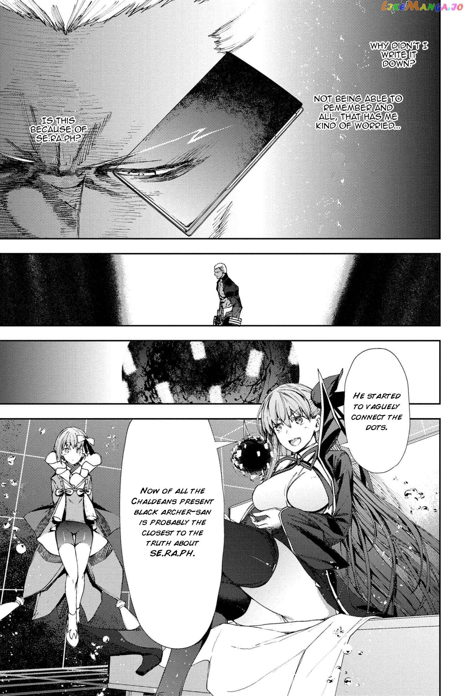 Fate/Grand Order -Epic of Remnant- Deep Sea Cyber-Paradise SE.RA.PH chapter 11.2 - page 8