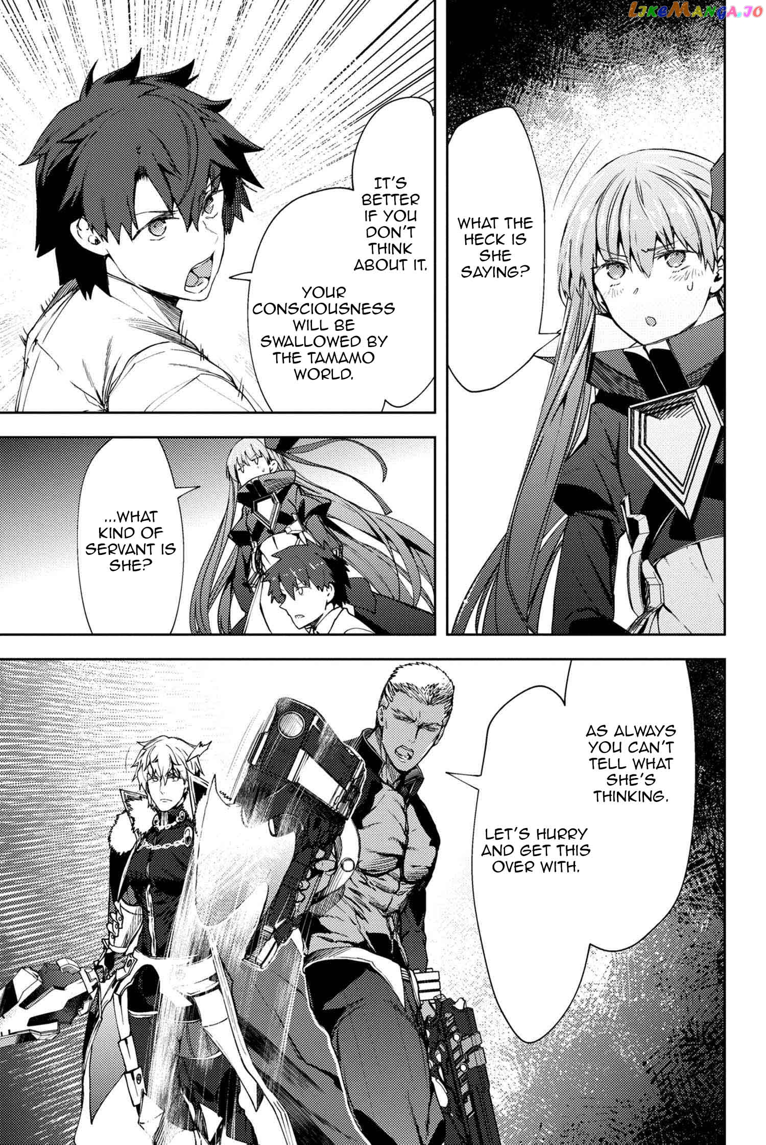 Fate/Grand Order -Epic of Remnant- Deep Sea Cyber-Paradise SE.RA.PH chapter 12.1 - page 18