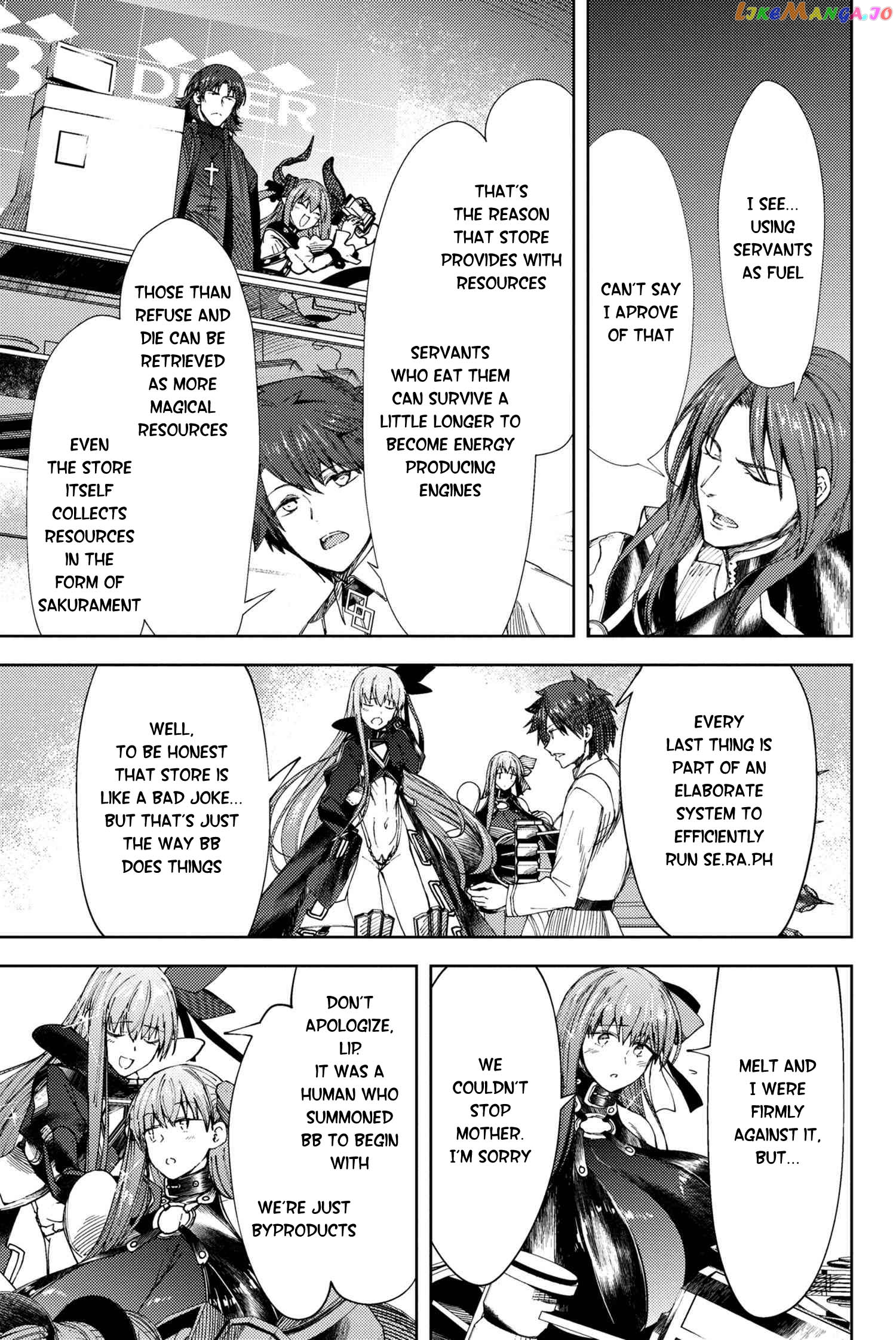 Fate/Grand Order -Epic of Remnant- Deep Sea Cyber-Paradise SE.RA.PH chapter 24.2 - page 3