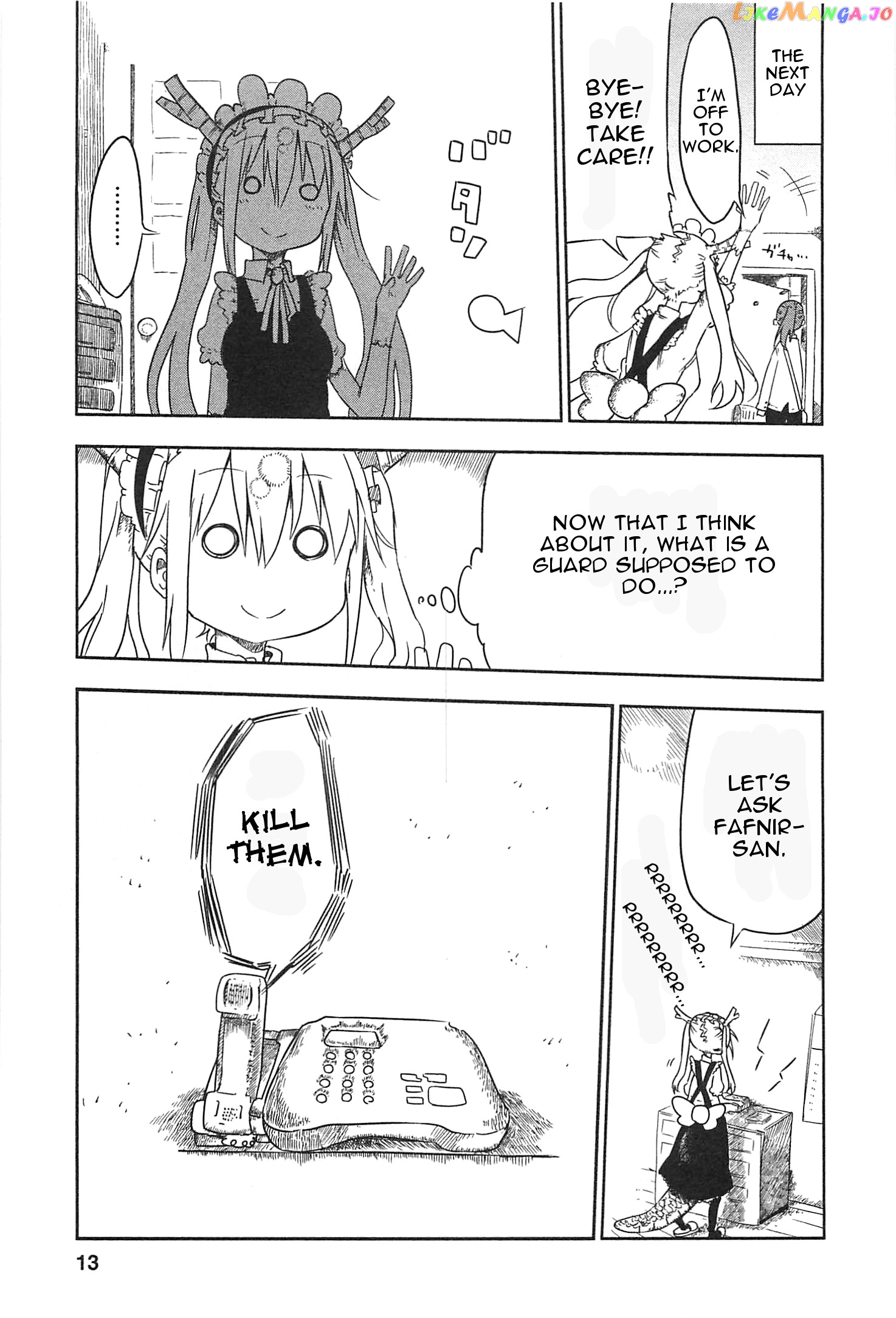 Kobayashi-San Chi No Maid Dragon chapter 1 - page 11
