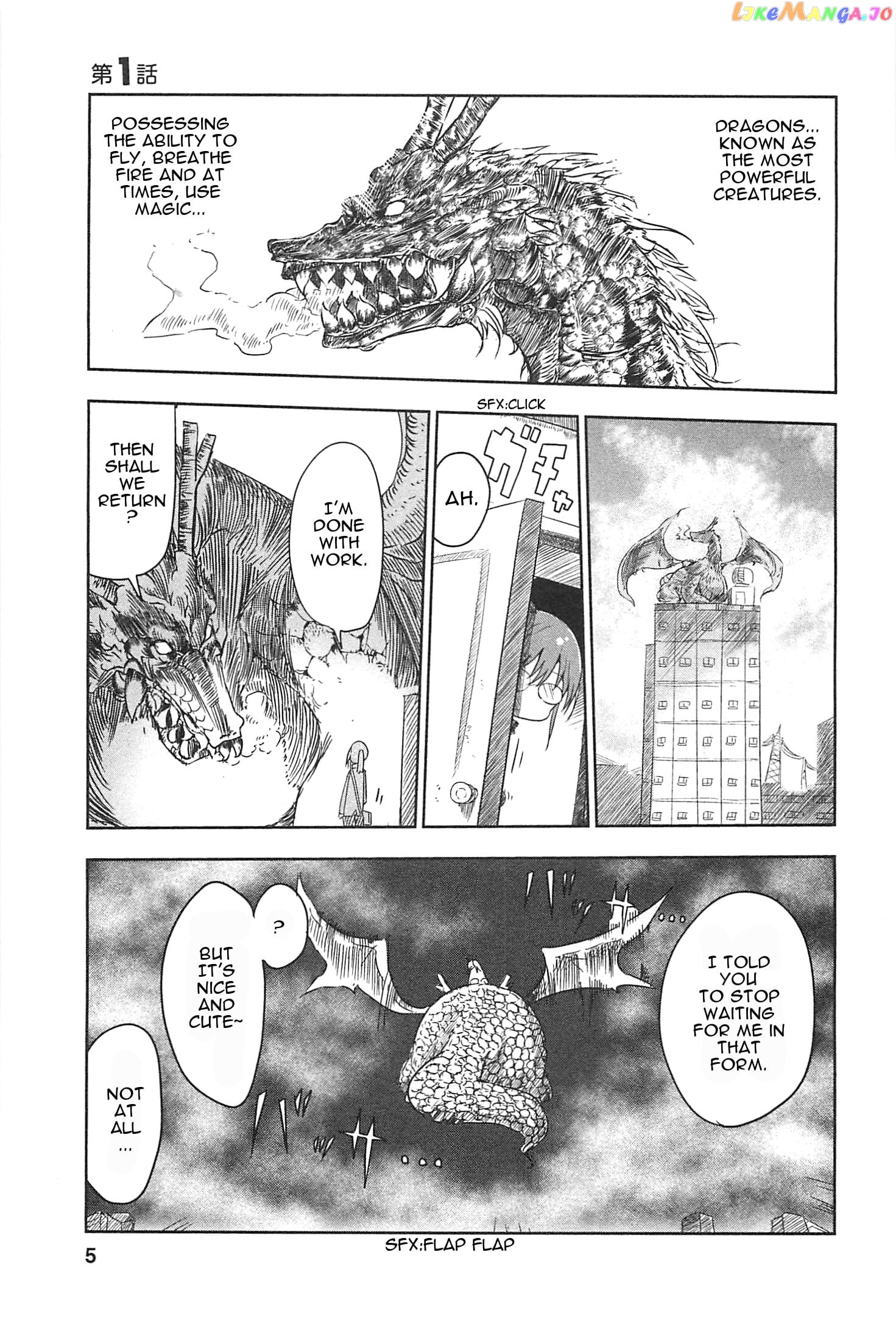 Kobayashi-San Chi No Maid Dragon chapter 1 - page 3