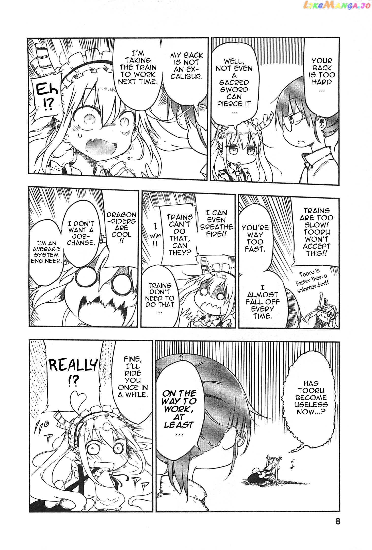 Kobayashi-San Chi No Maid Dragon chapter 1 - page 6