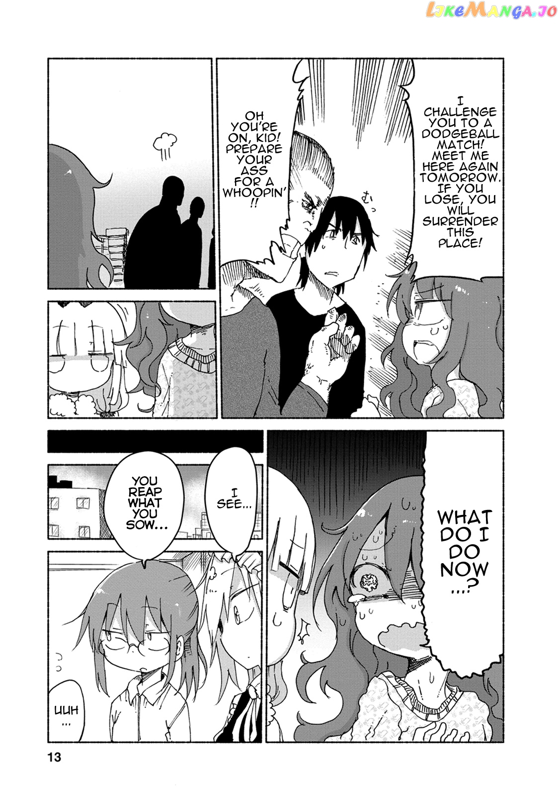 Kobayashi-San Chi No Maid Dragon chapter 21 - page 12