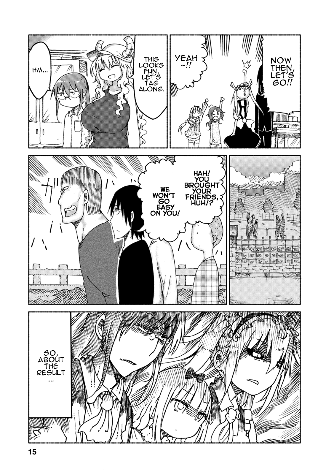 Kobayashi-San Chi No Maid Dragon chapter 21 - page 14