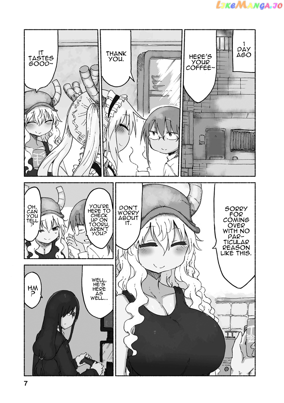 Kobayashi-San Chi No Maid Dragon chapter 21 - page 6
