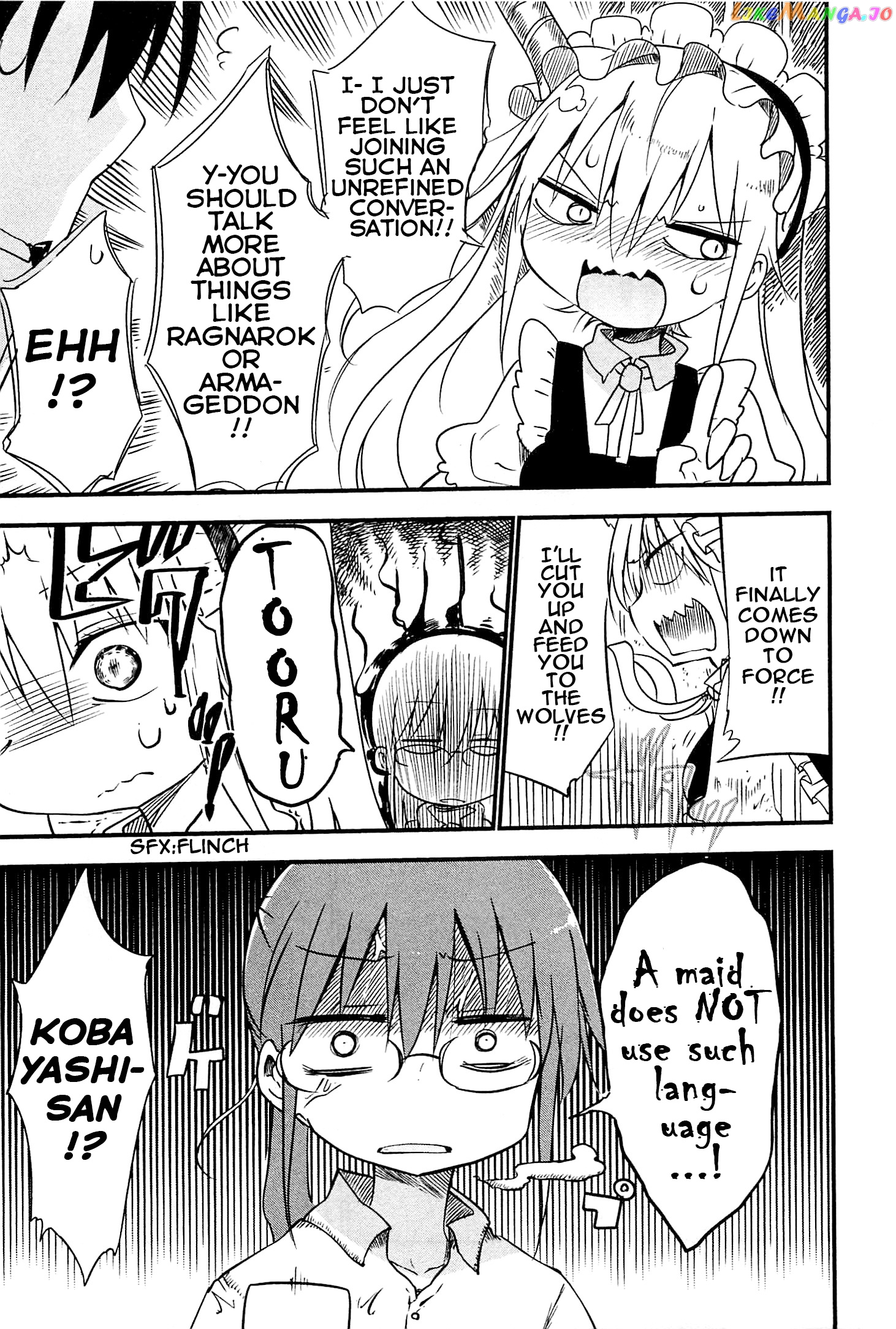 Kobayashi-San Chi No Maid Dragon chapter 4 - page 7